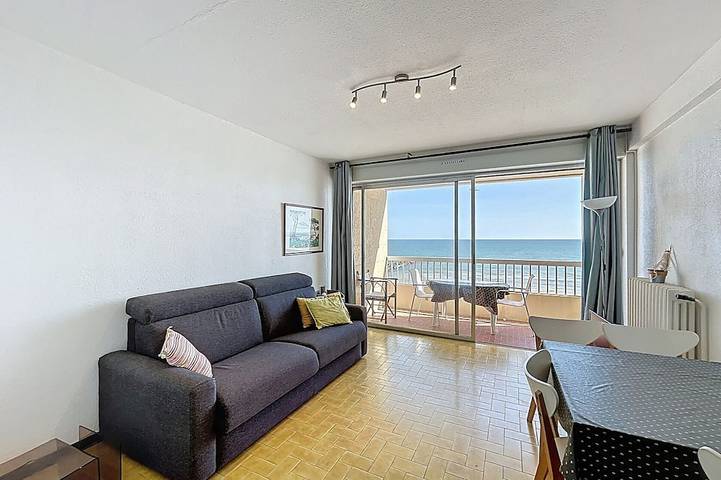 Ganze Wohnung, Schöne F2-Wohnung in Erstlinie mit Aufzug - 4 Pers - Palavas les Flots in Palavas-les-Flots, Mittelmeerküste (Frankreich)