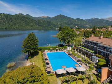 Hôtel pour 2 personnes, avec sauna et jardin ainsi que jacuzzi et piscine dans Pettenasco