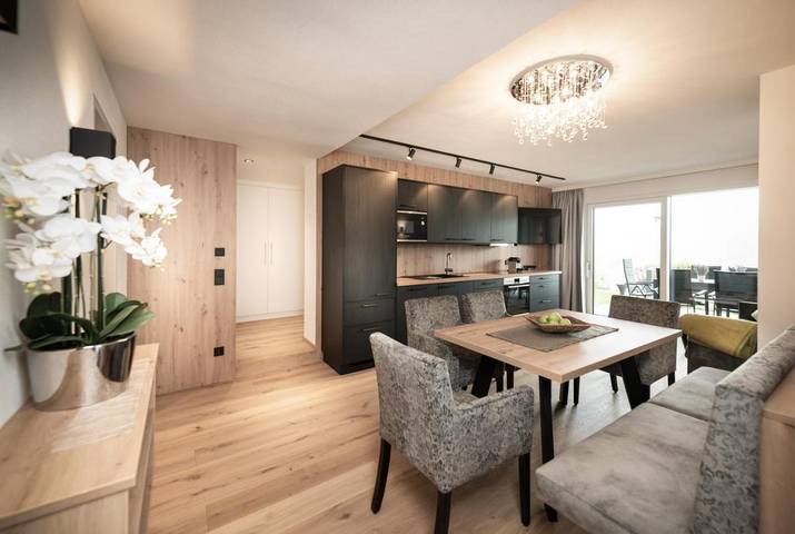 Ferienwohnung für 5 Personen, mit Sauna und Garten sowie Ausblick, mit Haustier - 1
