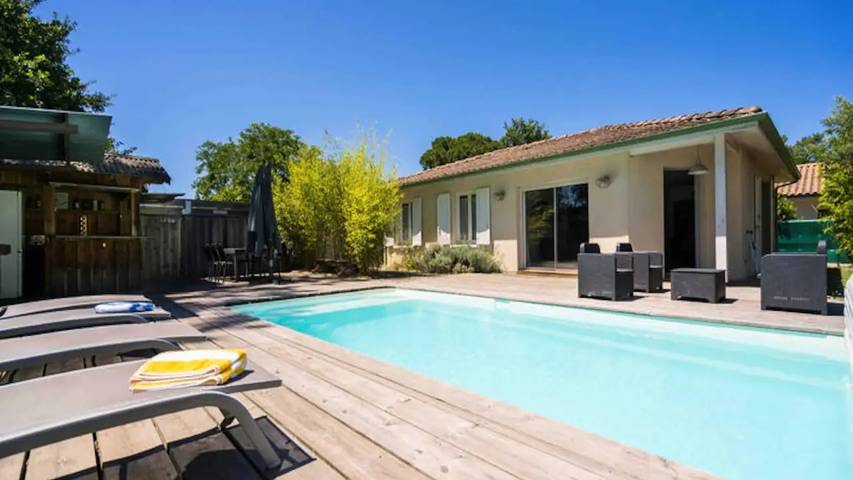 Appartement de vacances pour 7 personnes, avec jardin