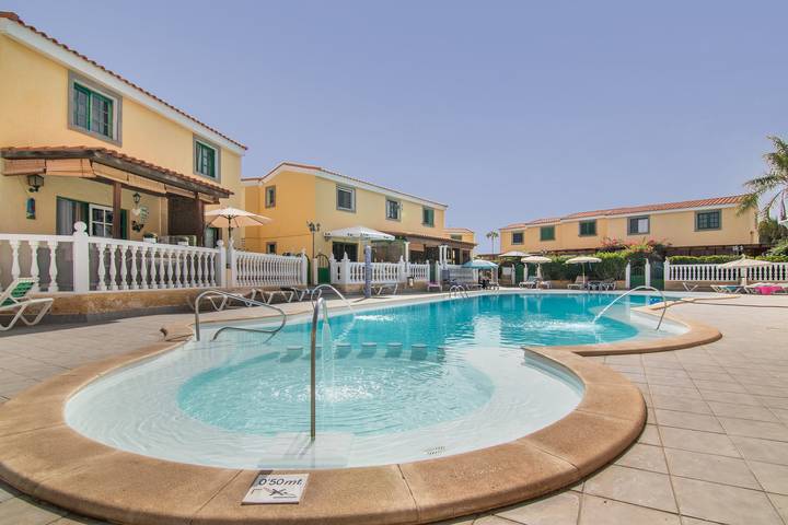 Vakantiewoning voor 6 personen, met kinderzwembad en tuin in Maspalomas
