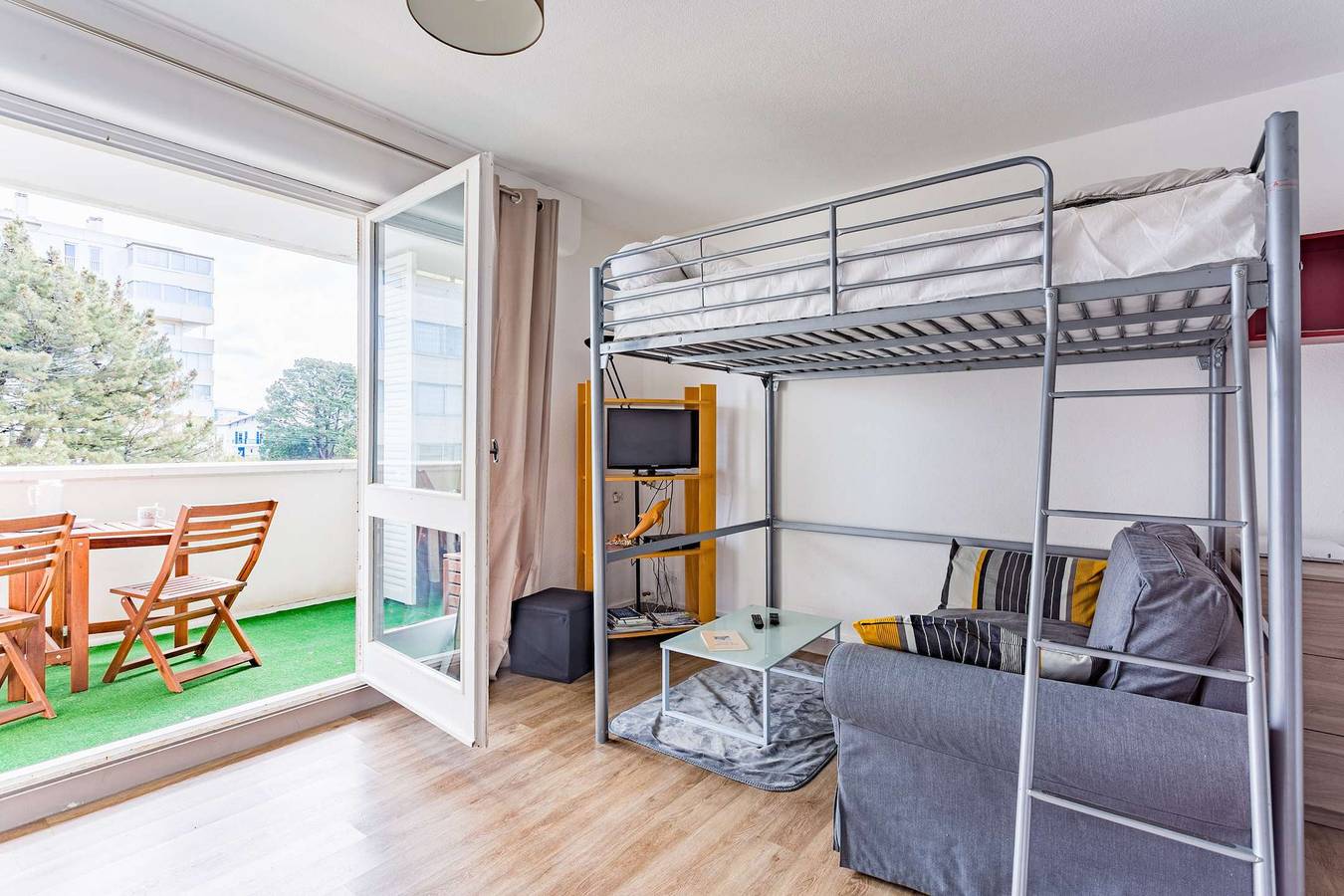 Entire studio, Oldarra: Estudio clasificado 2 * in Biarritz, Bayonne region
