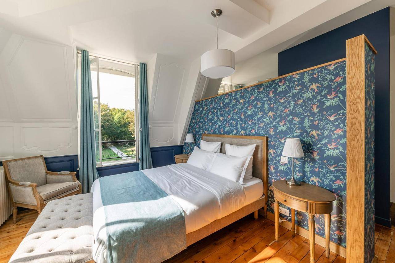 Double Room with Garden View in Aulnoy, Seine-et-Marne