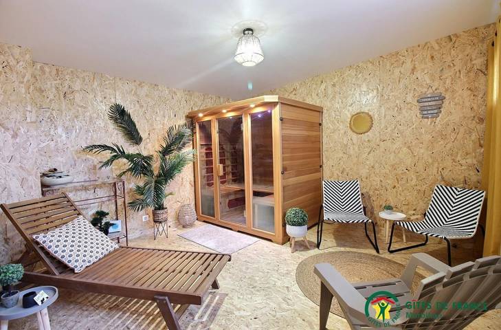 Chalet pour 8 personnes, avec sauna ainsi que jardin et terrasse en Bretagne - 2