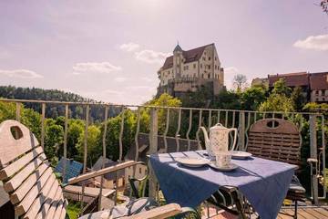 Ferienwohnung für 2 Personen, mit Balkon in Hohnstein