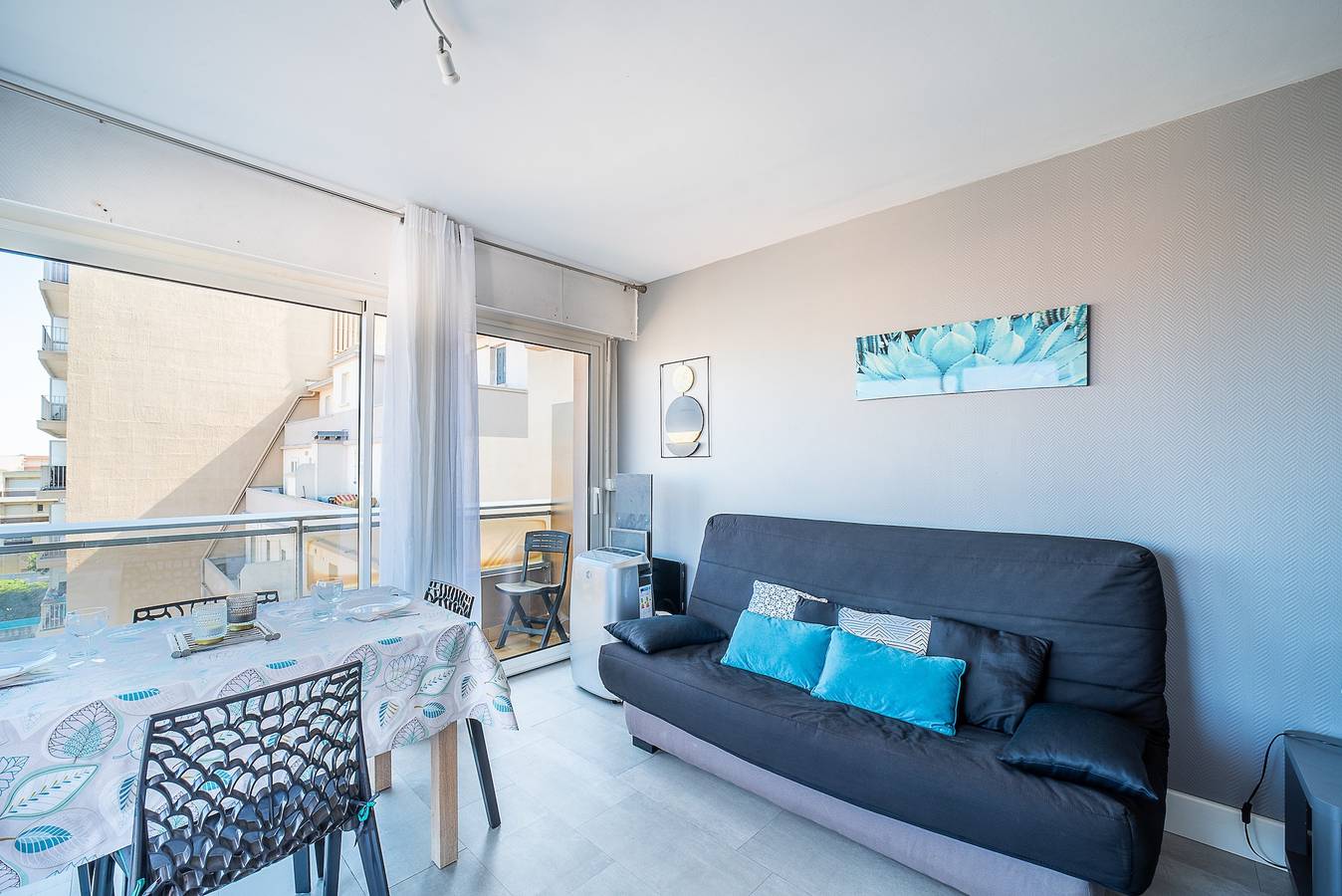 Apartamento entero, Bleu Mer - Jolie T2 à la Plage in Canet-en-Roussillon, Côte d'Améthyste