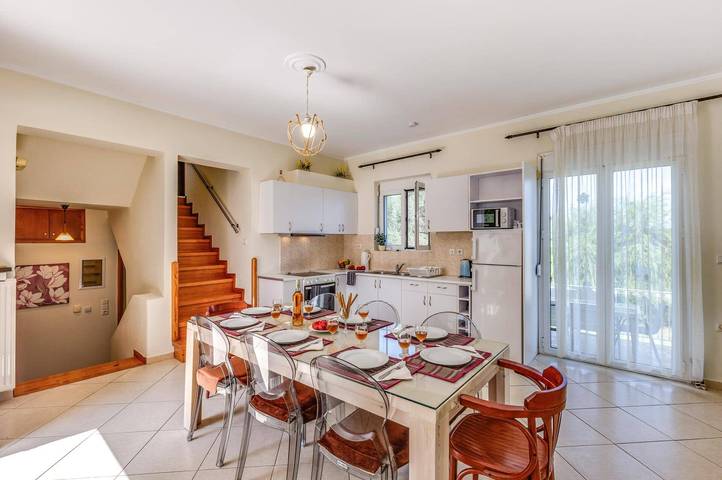 Villa voor 8 personen met tuin in Rethymno (City), Rethymno en omgeving