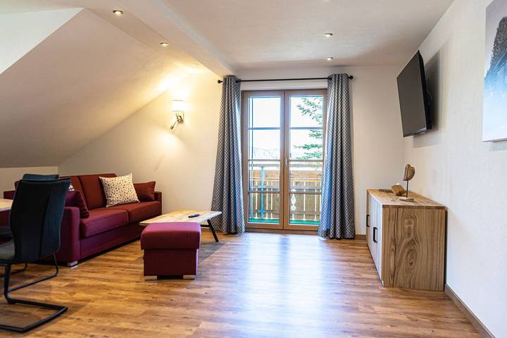 Ferienwohnung für 4 Personen, mit Balkon in Oberstaufen - 4