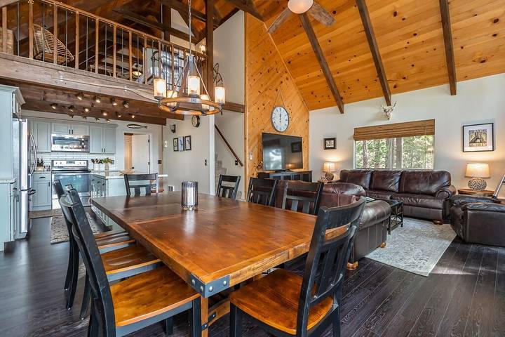 Blockhütte für 8 Personen, mit Terrasse in Arnold