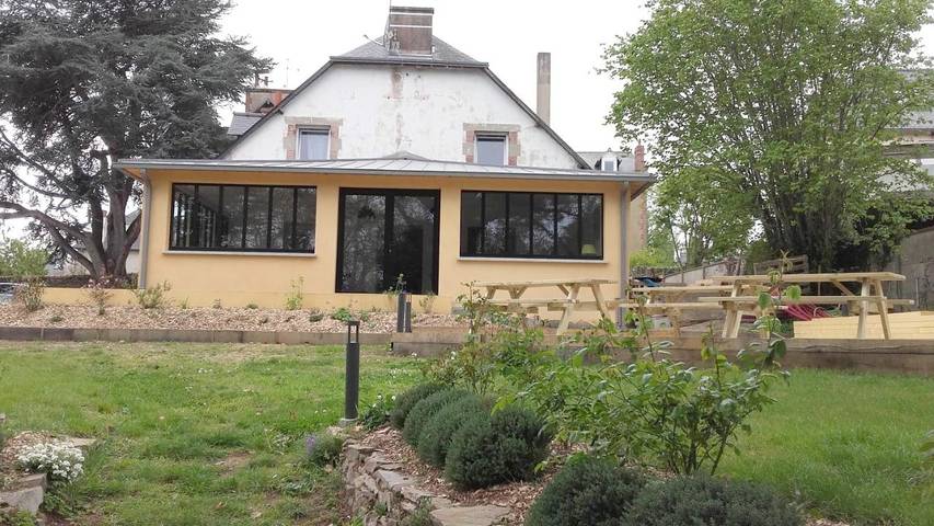 Auberge pour 4 personnes, avec jardin