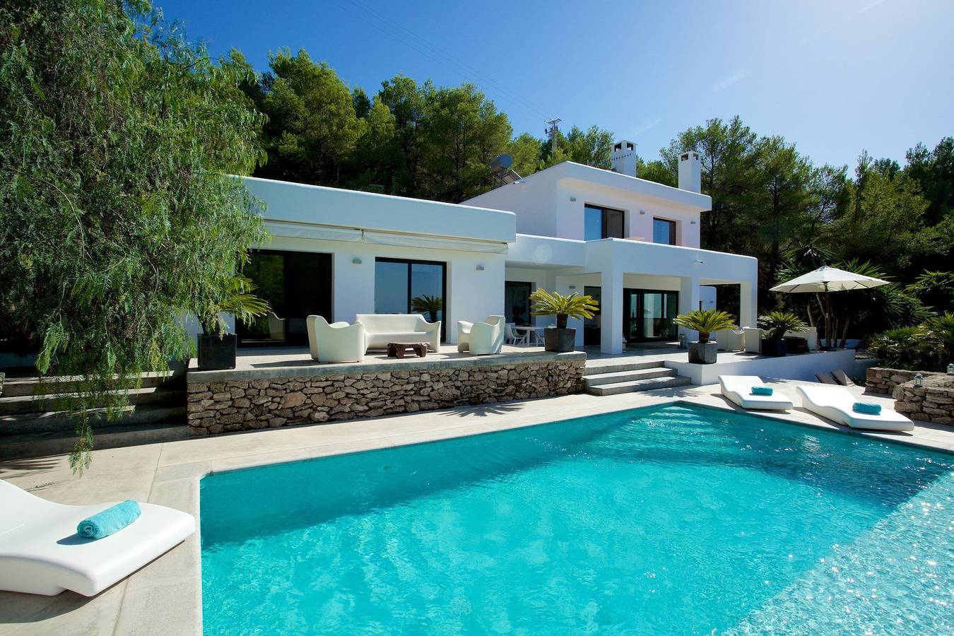 Casa Vacanza per 8 Persone in Cala Tarida, Sant Josep de sa Talaia