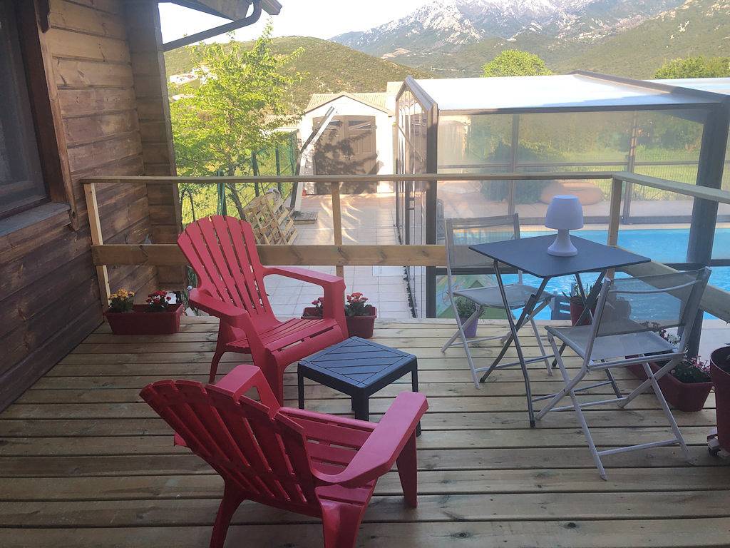 Chalet Zen chambre d'hôtes - Chambre 2 in Peri, Région d'Ajaccio