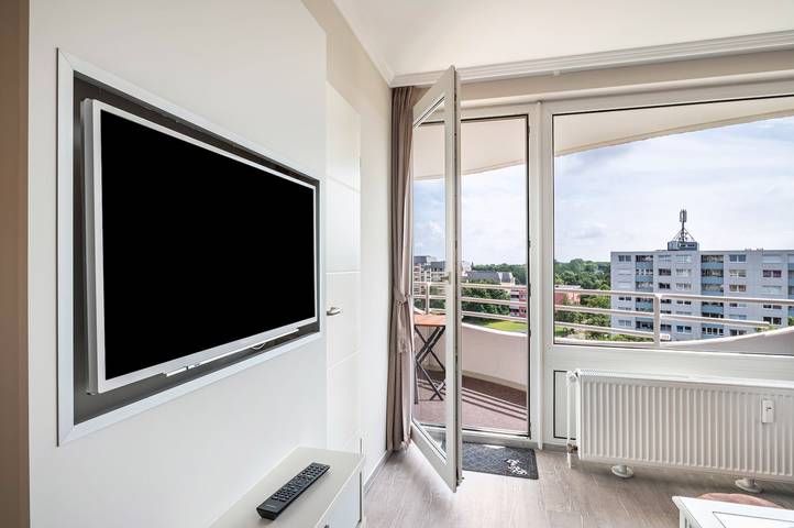 Studio für 3 Personen, mit Seeblick und Sauna sowie Garten an der Nordsee - 2