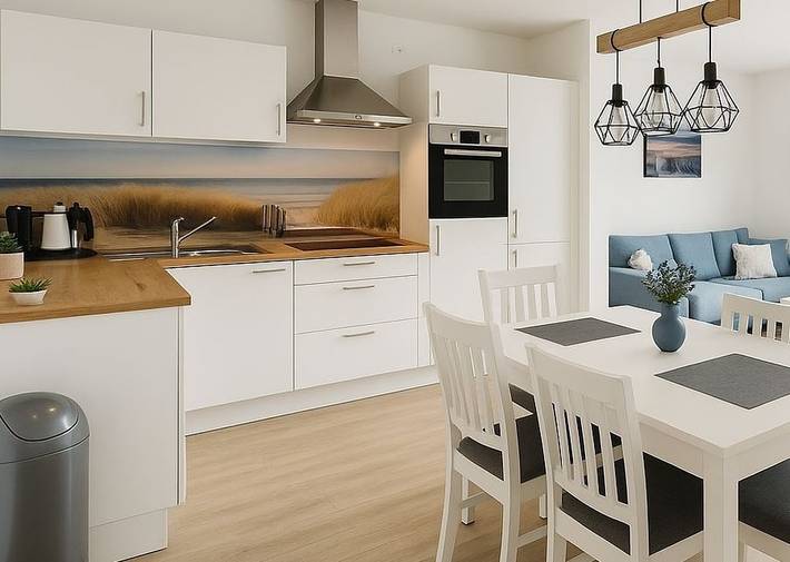 Ferienwohnung für 4 Personen, mit Balkon und Terrasse sowie Seeblick und Ausblick in Großräschen - 2