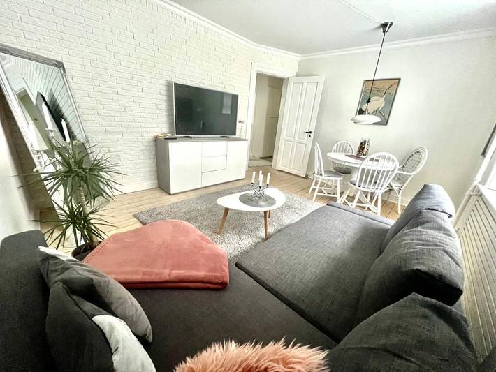Ferielejlighed for 4 personer, med have, husdyr tilladt i Aalborg