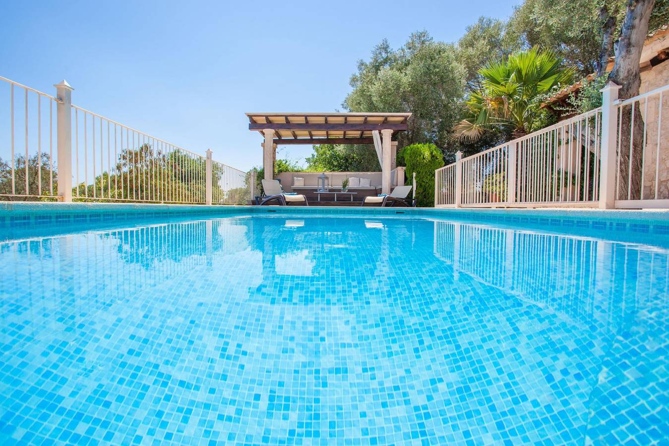 Sa Font - Ferienhaus mit privaten Pool in Petra. Wifi gratis in Petra (Mallorca), Mallorca Inselmitte