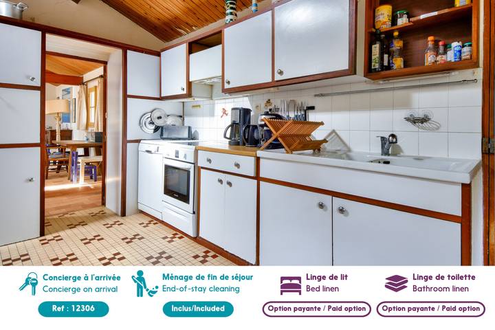 Location de vacances pour 10 personnes, avec terrasse et jardin à Noirmoutier-en-l'Île - 4