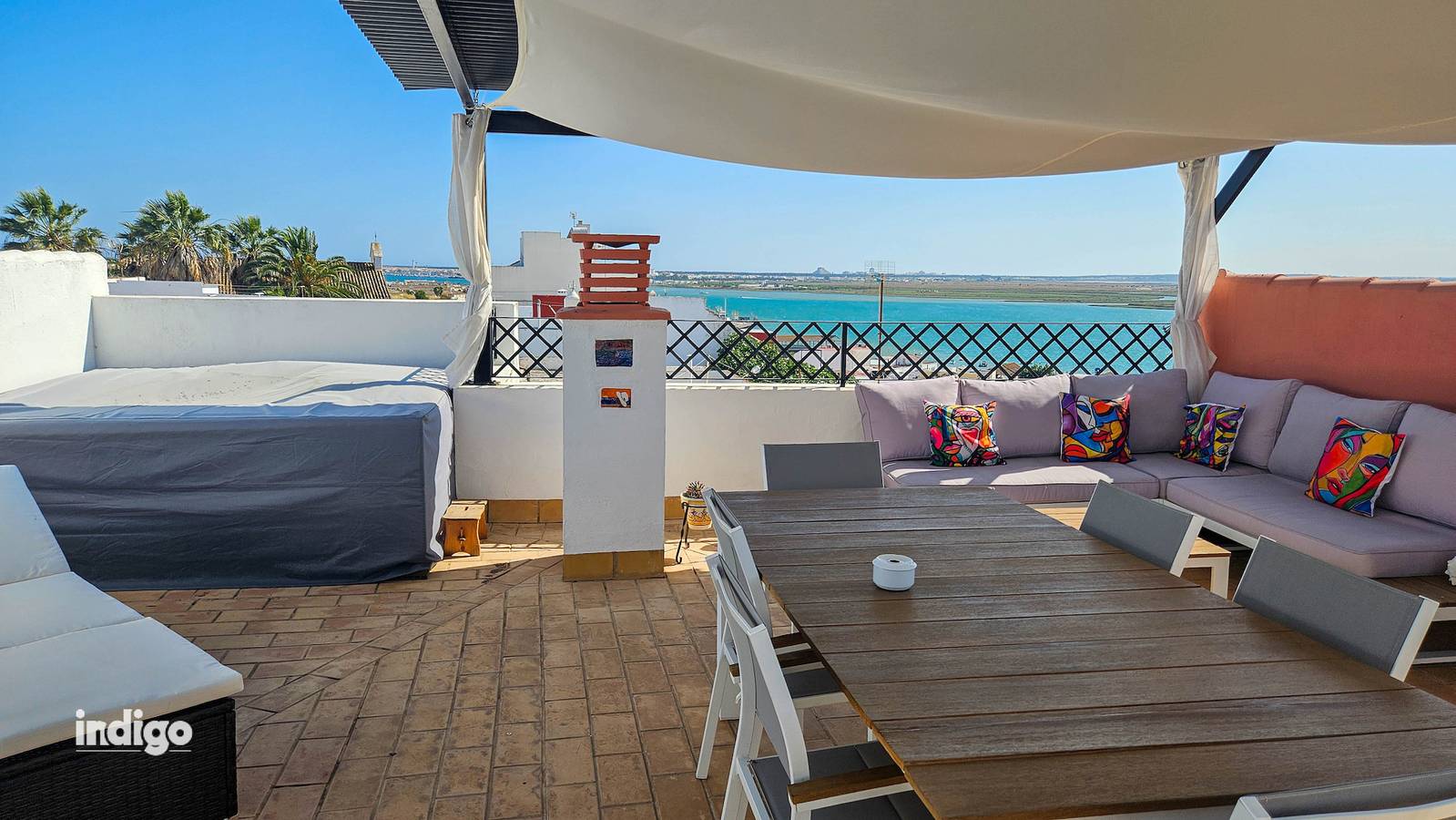 Ganze Wohnung, Ferienwohnung für 4 Personen mit Pool in Ayamonte, Costa de la Luz