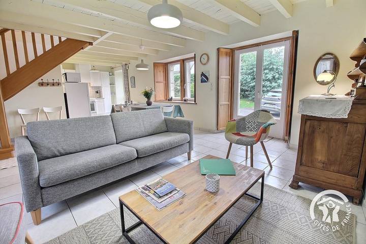 Maison de vacances pour 4 personnes, avec Terrasse et Jardin à Inzinzac-Lochrist
