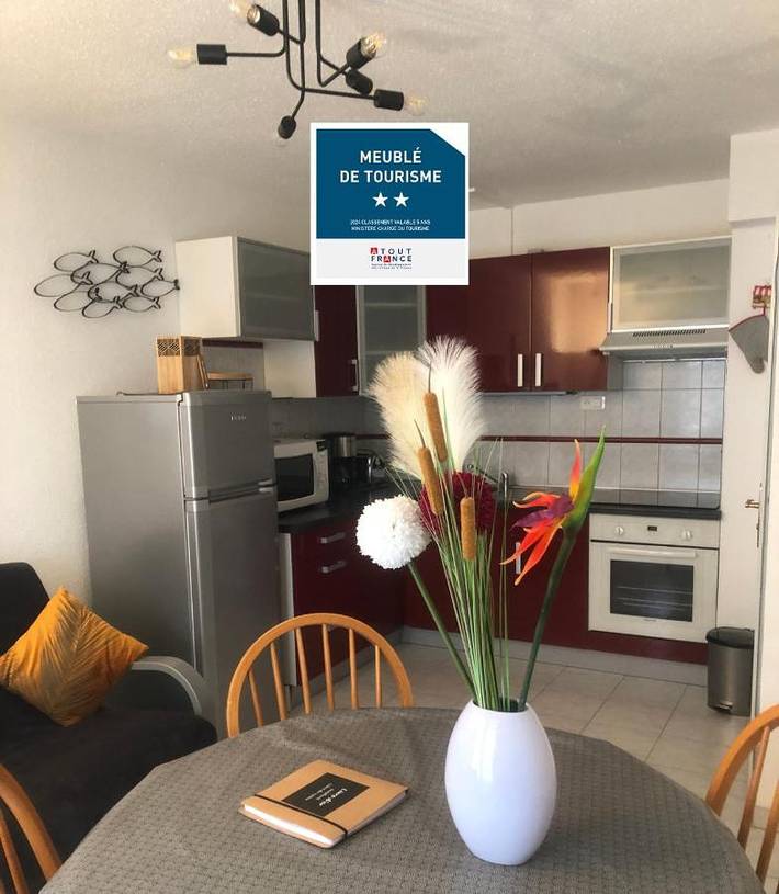 Appartement de vacances pour 4 personnes, avec terrasse