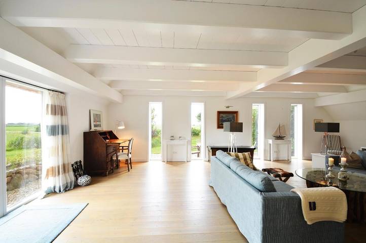 Ferienhaus für 10 Personen, mit Terrasse und Garten sowie Sauna und Ausblick in Midlum - 4