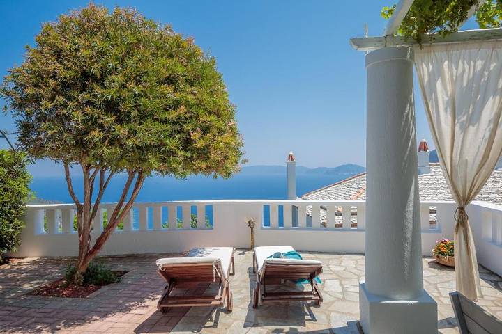 Ferienwohnung für 2 Personen, mit Garten auf Skopelos