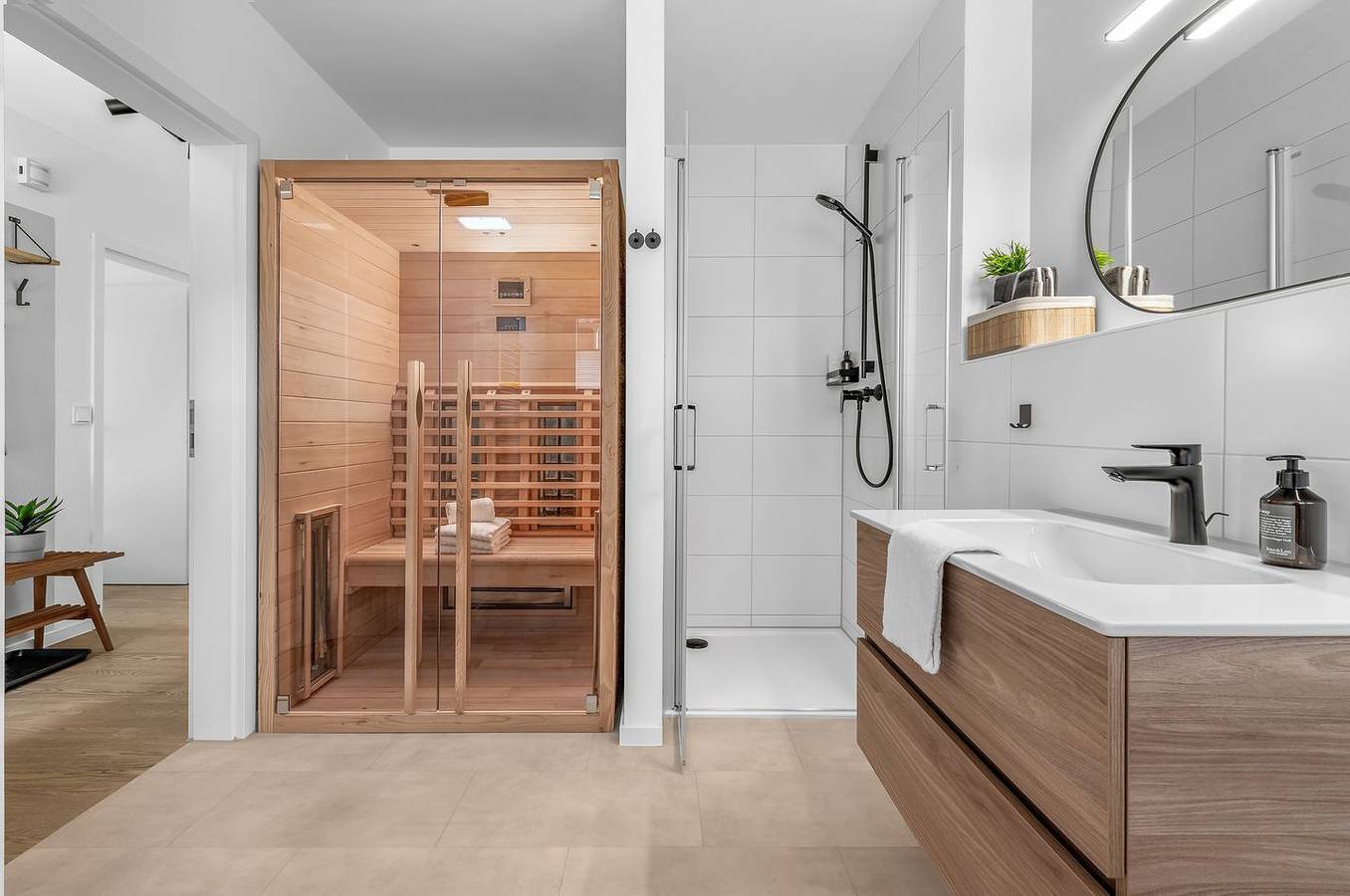 Ganze Wohnung, Beach Bude - barrierearm, Infrarot-Kabine, Kamin, Strand- und Nordseenah in Büsum, Dithmarschen