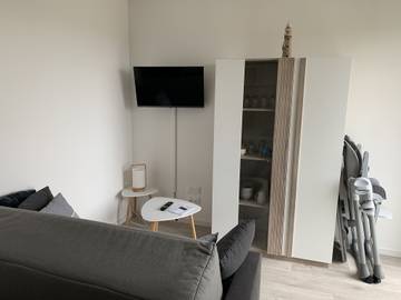 Appartement De Vacances pour 4 Personnes dans Fort-Mahon-Plage, Parc naturel régional de la Baie de Somme Picardie Maritime, Photo 4