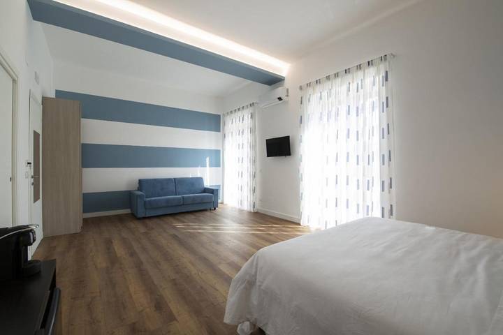 Chambre d’hôte pour 4 personnes, animaux acceptés à Torre Annunziata