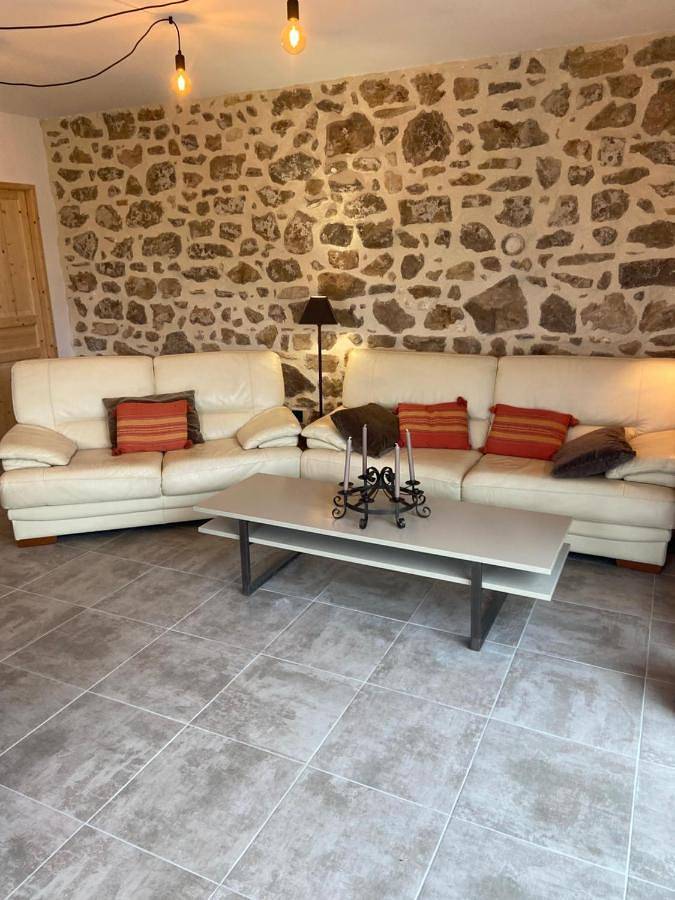 Maison de vacances pour 6 personnes, avec terrasse ainsi que vue et jardin