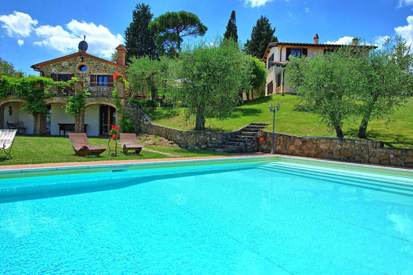 Villa für 12 Personen mit Terrasse in Lucignano, Chianti