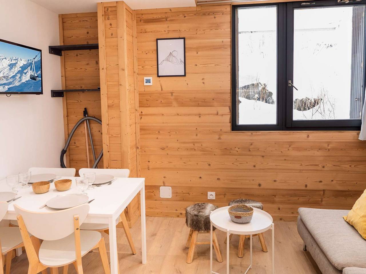 Ganze Wohnung, Modernes Apartment in Val Thorens - 4 Personen, kürzlich renoviert, 3 Silberflocken in Val Thorens, Les Trois Vallées