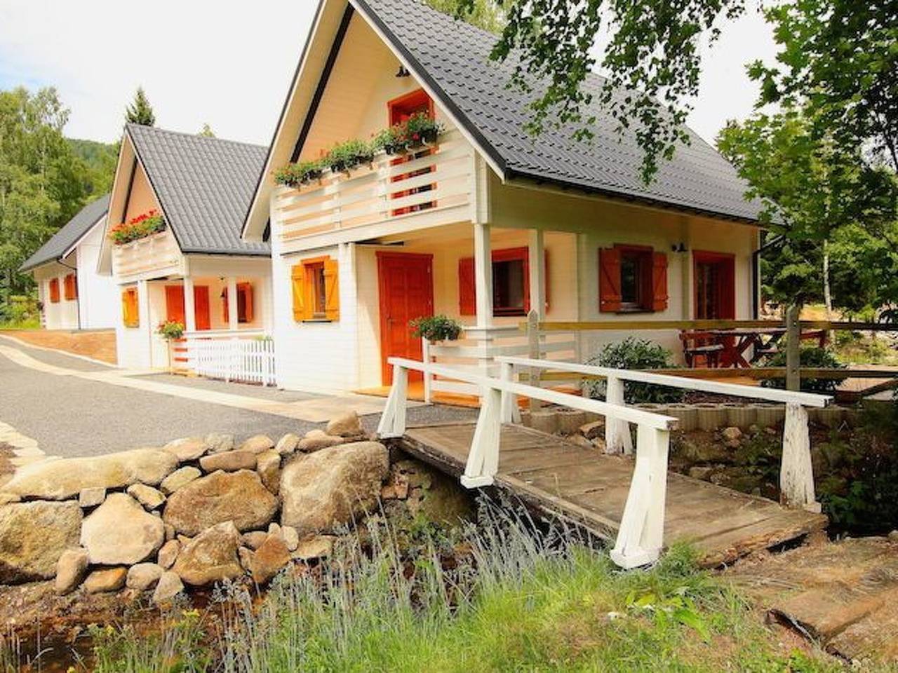Landhaus mit Schwimmbad in Szklarska Poręba, Sudeten (Polen)