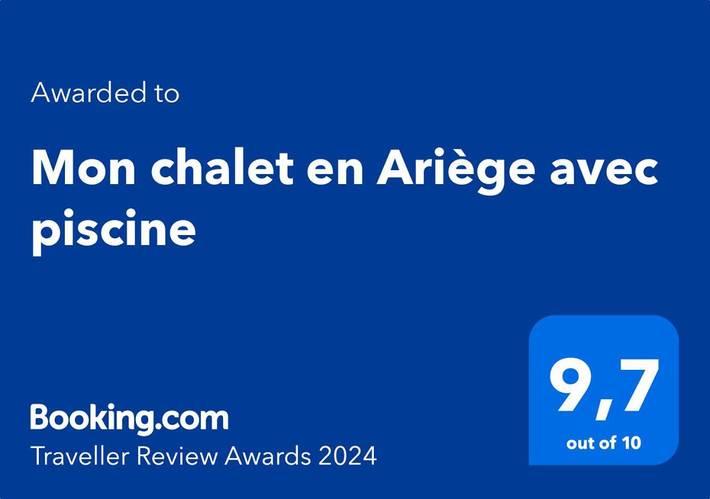 Chalet pour 4 personnes, avec jardin et piscine, animaux acceptés dans l' Ariège - 2