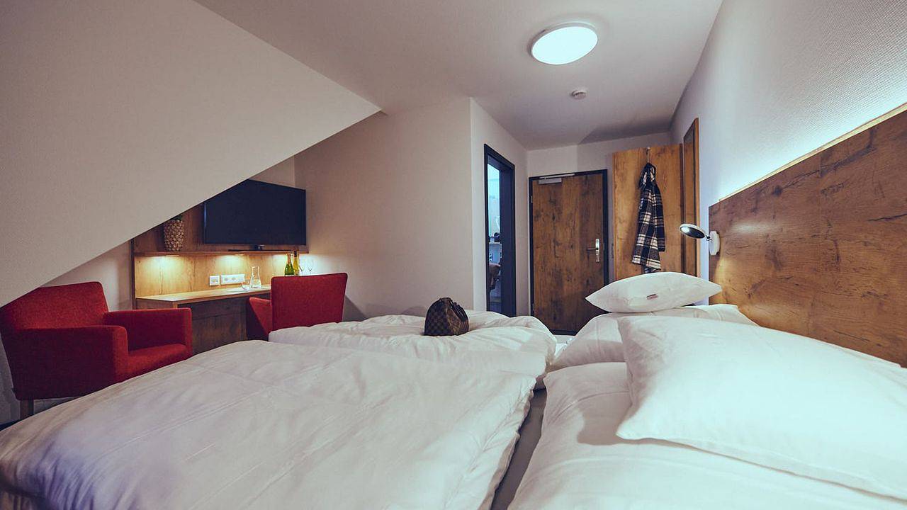 Mehrbettzimmer für 4 Personen in Donaueschingen in Donaueschingen, Mittlerer Schwarzwald