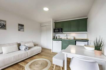 Gîte pour 4 personnes, avec balcon dans Thermes de Saint Gervais les Bains