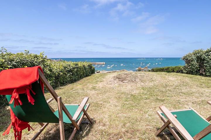 Location de vacances pour 2 personnes, avec Terrasse et Jardin dans Plage de Kerfissien