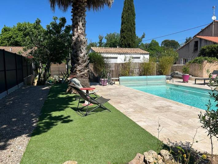 Vakantiehuis voor 3 personen, met Terras en Tuin in Vidauban