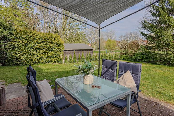 Ferienhaus für 5 Personen, mit Terrasse und Garten in Altfunnixsiel