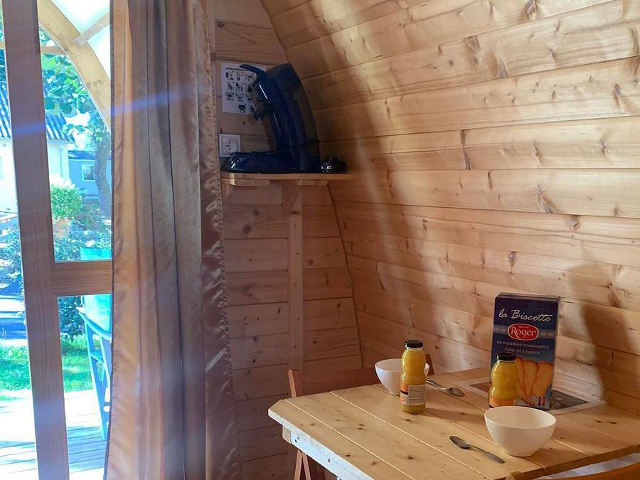 Camping L'Etang du Pays Blanc - Alojamiento 2 personas - Pod (sin ducha) in Guérande, Côte de Jade