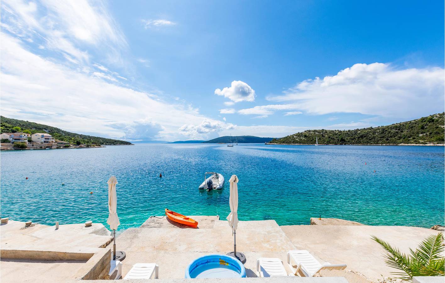 Ganze Ferienwohnung, Ferienwohnung für 6 Personen mit Terrasse in Vinisce, Split-Dalmatien