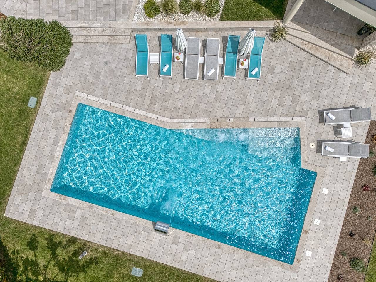 Moderne Villa Nada met zwembad en sauna in Kringa, Centraal Istrië