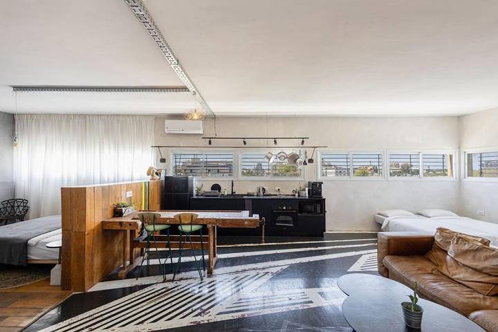 Apartamento para 15 personas, con vistas en Tel Aviv