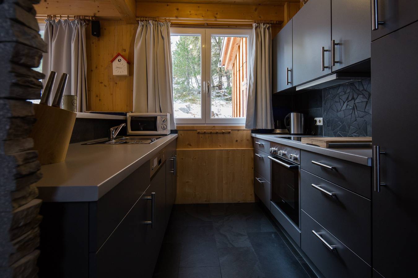 Ferienhaus # 7 mit Ir-Sauna und Whirlpool außen in Stadl-Predlitz, Turracher Höhe