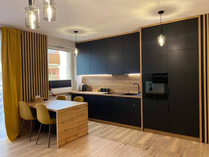 Apartament wakacyjny dla 4 osób, z Balkon i Widok oraz Widok na jezioro w Sanok