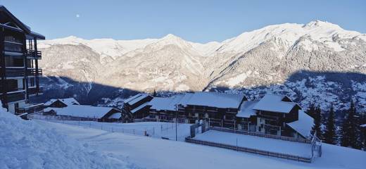 Gîte pour 4 personnes, avec terrasse dans Plagne Montalbert