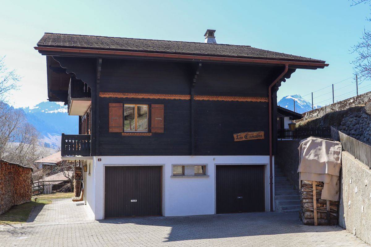 Appartement de vacances entier, Appartement Les Cascades - 3 chambres à coucher, 82m², 5 personnes in Château-d' Œx, Alpes Vaudoises