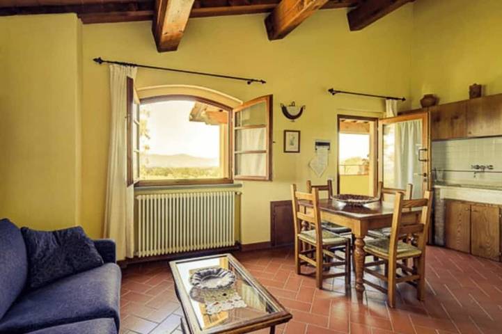 Appartamento intero, Malvasia-appartamento panoramico sul vigneto in Reggello, Valdarno