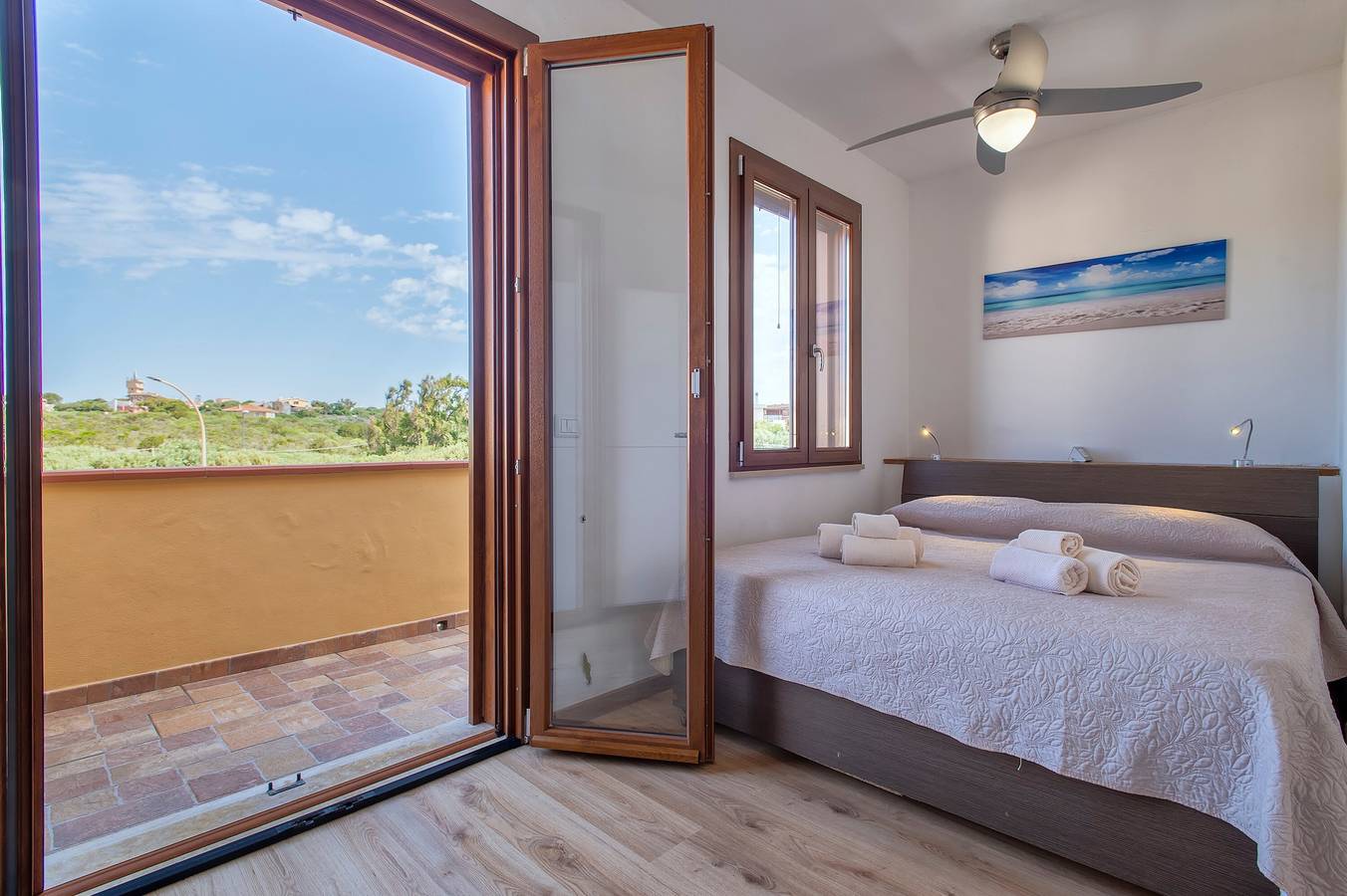 Ferienhaus 'Holiday Cala Sant'andrea' mit Gemeinschaftsterrasse, Balkon und Wlan in Stintino, Nurra