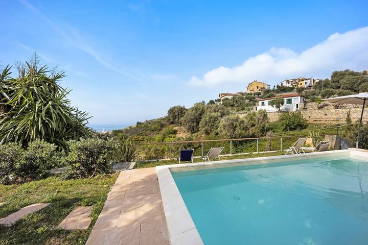 Ferienhaus mit Meerblick für 3 Personen, mit Garten in Ligurien - 2